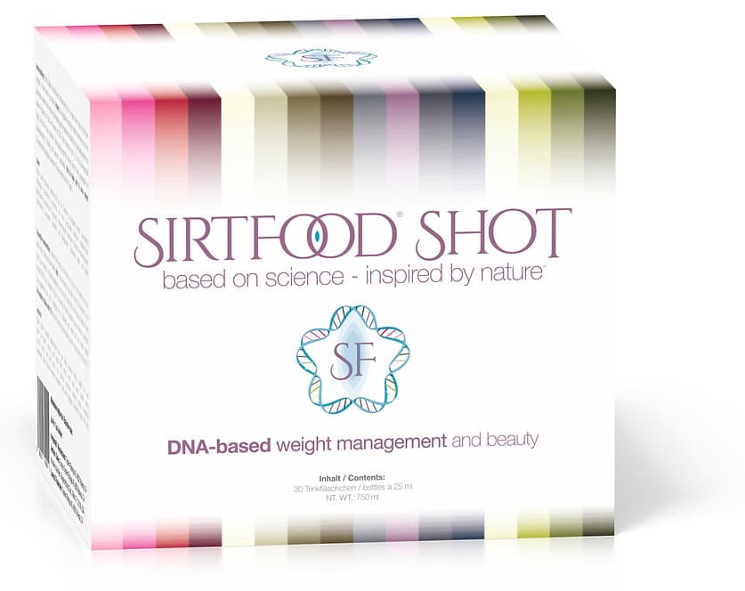 Sirtfood Shot® Kurpackung für Gewichtsmanagement, Beauty und gesundes Altern