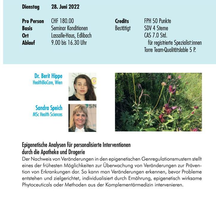 Seminar über personalisierte Intervention