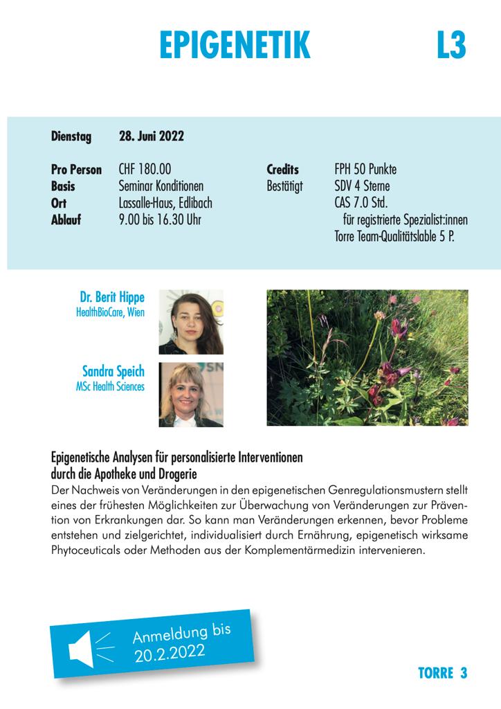 Seminar über personalisierte Intervention